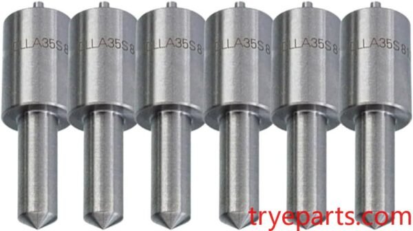 6Pcs Fuel Injection Nozzles Inyector DLLA35S812 Diesel Injection Nozzle Tips 0433271413 Fit for MAN 8.136/8.150/9.136/10.150/14.136/16.136 D0226MF 0432231820