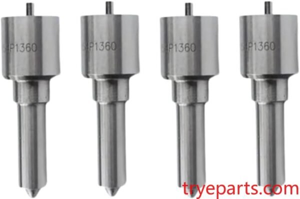 Injector Nozzle Tip 0433175405 Fuel Nozzle Replacement Inyector DSLA154P1360 Fit for Volvo 140 EC140B EC135B D4D TAD722VE Engine Pack of 4