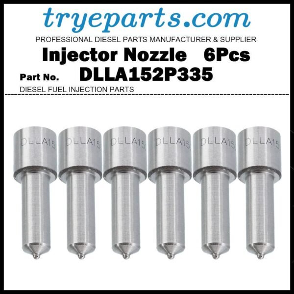 6Pcs Diesel Fuel Injector Nozzle Tip DLLA152P335 for VOLVO B10 B12 F12 FL12 NL12 TD123E/ES