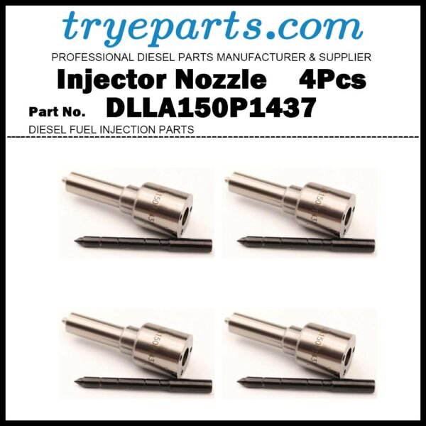 4Pcs Diesel Fuel Injector Nozzle Tips 0433171889 DLLA150P1437 for SUZUKI Swift 1.3d 15710-86J20 0445110183 0445110316 0445110331