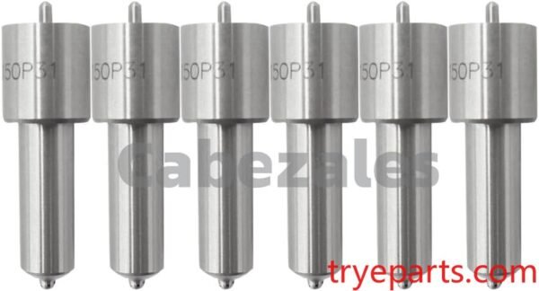 Fuel Diesel Injector Nozzles Inyector Adapter DLLA150P31 Sprayer Nozzle Tip 0433171032 Fit for Volvo 376 428 377 380 699 F12 N12 NL12 12.0D 0432191863 Pack of 6