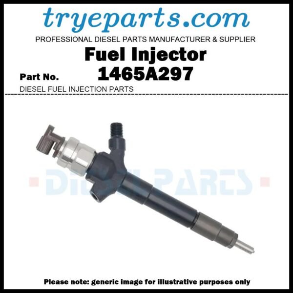 Fuel Injector 1465A297 for 2009- Mitsubishi L200 Pajero Montero Sport L200 4D56 2.5D