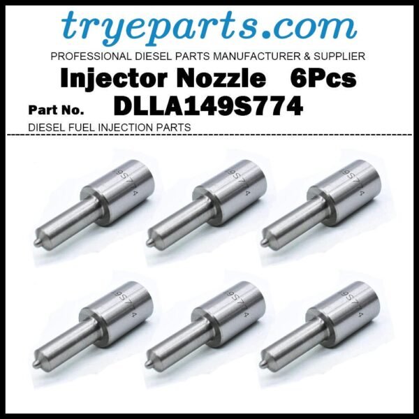 6Pcs Fuel Injector Nozzle 5621921 DLLA149S774 for Deutz 912 913 2233085 0432291753
