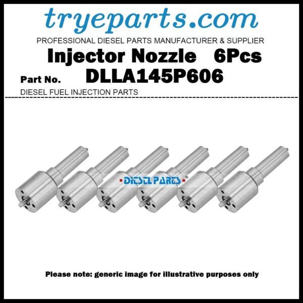 6x Fuel Injector Nozzle Tips 0433171454 DLLA145P606 for KOMATSU S6D102 / PC200-6