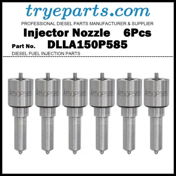 6x Diesel Fuel Injector Nozzle Tip 0433171444 DLLA150P585 for Cummins 6CTA 8.3L 3930525 3928228