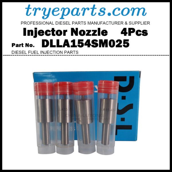 4Pcs Diesel Fuel Injector Nozzle Tips DLLA154SM025 10505-0250 9432610728 for Mitsubishi Fuso 8DC9 8DC11