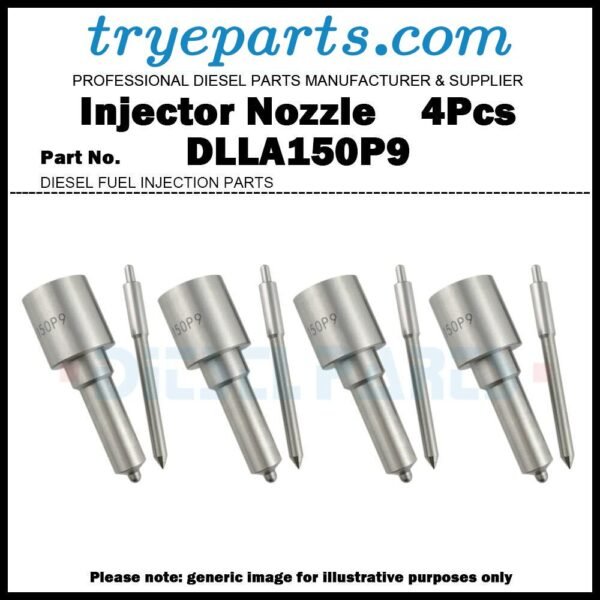 4Pcs Diesel Fuel Injector Nozzle Tip 093400-5090 DLLA150P9 for TOYOTA DYNA TOYOACE 13B 3.4L
