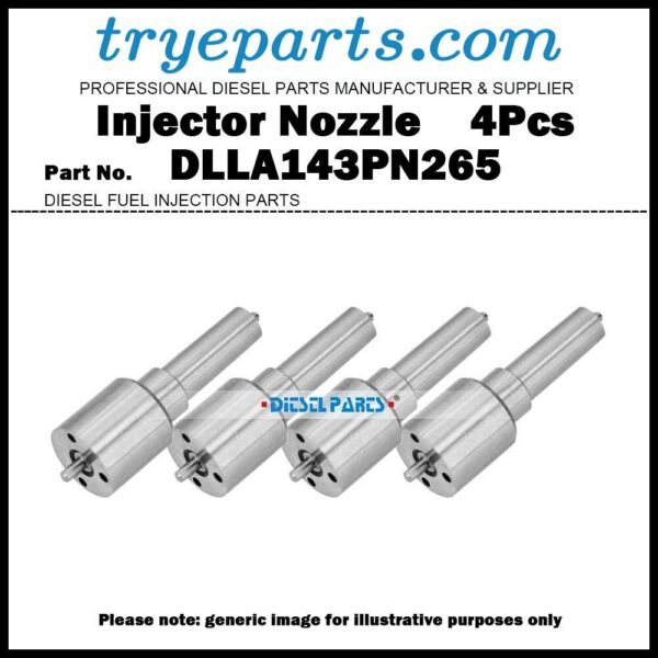 4Pcs Fuel Injector Nozzle Tips 105017-2650 DLLA143PN265 for ISUZU ELF 4HG1 4HG1T