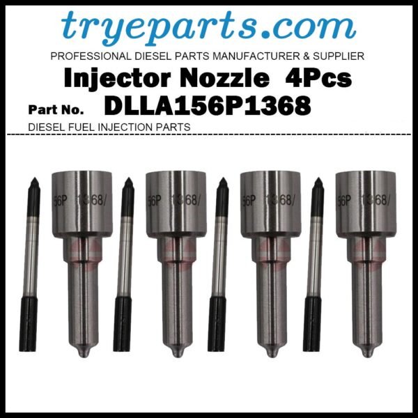 4Pcs Diesel Fuel Injector Nozzle Tips 0433171848 DLLA156P1368 DLLA 156P 1368 fit Hyundai Starex H-1 Kia Sorento 2.5CRDi / Injector 33800-4A150 33800-4A160 33800-4A170 33800-4A100 0445110279 0445110186 0445110730 0445110763