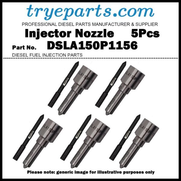 5x Diesel Fuel Injector Nozzle Tip DSLA150P1156 for VW Touareg 2.5TDi 0414720210 07Z130073F