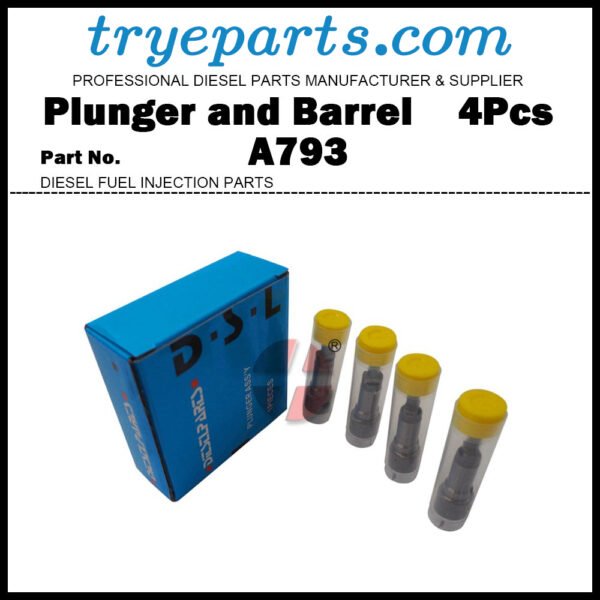 4Pcs Plunger and Barrel Assembly A793 131150-0520 9443610454 for Mazda Titan TF