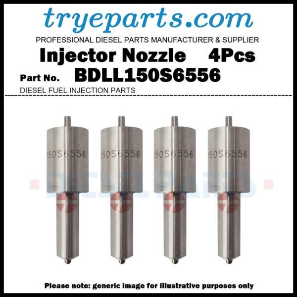4Pcs Fuel Injector Nozzle 1446703M1 5621599 BDLL150S6556 2646690 for Perkins 4.248