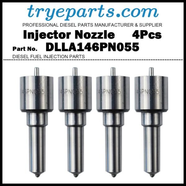 4Pcs Diesel Fuel Injector Nozzle Tips 105017-0550 DLLA146PN055 for ISUZU D-MAX Holden Rodeo 2.8d 4JB1 4JB1CT 4JB1CGT / 105118-4401 8944500501 105118-4403 105118-4404 8944500502