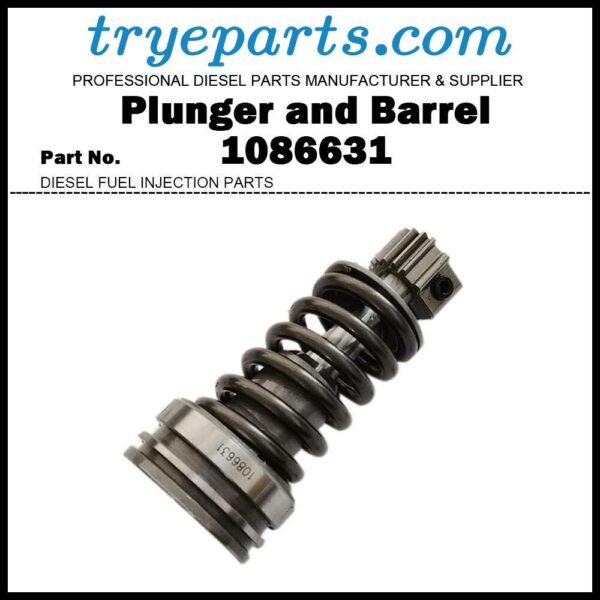 Fuel Injection Pump Plunger and Barrel Assy 1086631 for Caterpillar 3406 3412 Diesel Fuel Engine Pump Parts
