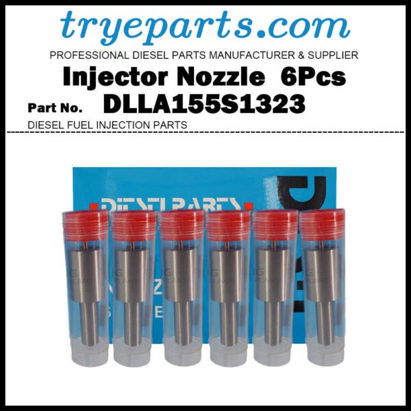 6Pcs Diesel Fuel Injector Nozzle Tip 0433272994 DLLA155S1323 for Deutz SAME 24719320 247191900