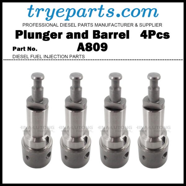 4Pcs Plunger and Barrel Assembly A809 131150-2120 9443610701 for ISUZU Elf 4HG1 4HG1-T