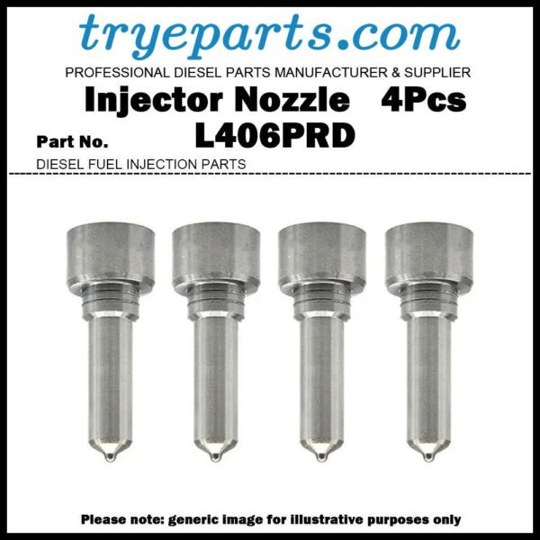 4Pcs Diesel Fuel Injector Nozzle Tip L406PRD for Mercedes Benz C207 A207 E220 CDI 29271551