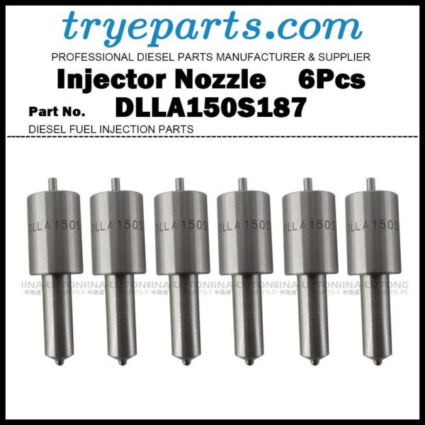 6Pcs Fuel Injector Nozzle Tips 0433271046 DLLA150S187 A0000173912 DOP150S431-4432
