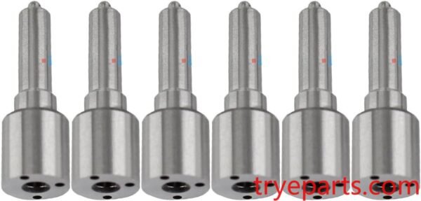 Fuel Nozzle Adapter Inyector DLLA154SN847 Injector Tip 105015-8470 Fit for Mitsubishi Fuso 6D160AT 6D161AT 6D162AT 6D16 6D15T2 Pack of 6
