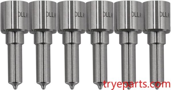 Fuel Injector Injection Nozzle Adapter DLLA154S284N393 Tip Diesel 105015-3930 Fit for Isuzu Engine 4BD1 6BD1 4BG1 6BG1 105100-4371 105101-6520 105101-6521 Pack of 6