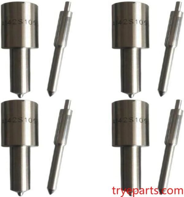 4Pcs Fuel Nozzle Replacement Parts Injector Nozzles DLLA142S1096 (0 433 271 502) Fits for Mercedes Benz OF1315 OF366 O364 L1214 L1414 L1614