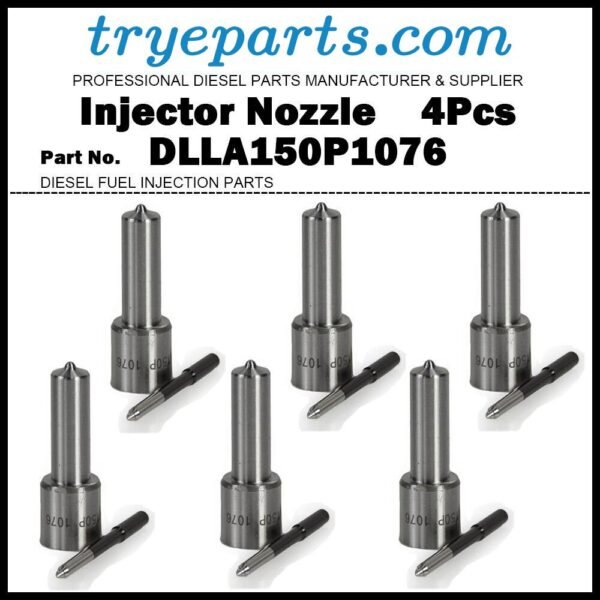 6x Diesel Fuel Injector Nozzle Tip DLLA150P1076 for RENAULT Kerax Premium 11.1d 0445120020