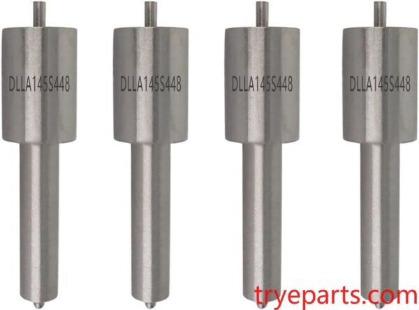 4PCS Diesel Fuel Injector Tips DLLA145S448 Injectors Nozzles 0433271199 Compatible with CASE IH DT358 Fiat 854 IVECO 8025