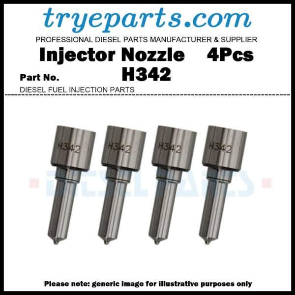 4Pcs Diesel Fuel Injector Nozzle Tip L342PRD L342PBD H342 for Ford Focus Mondeo 2.0TDCi EMBR00101DP