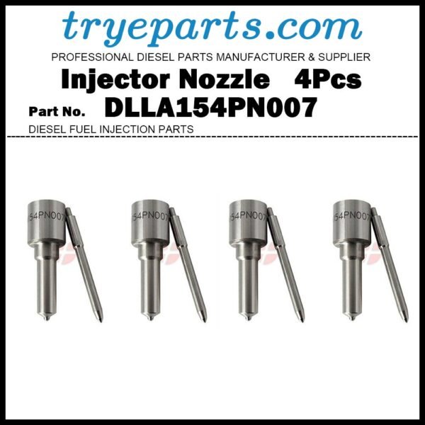 4Pcs Diesel Fuel Injector Nozzle Tips 105017-0070 DLLA154PN007 for Mazda Parkway Titan T3500 SL 3.5d