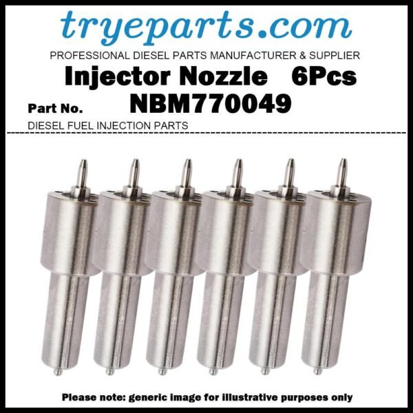 6x Diesel Fuel Injector Nozzle Tip NBM770049 ADB150M208-7 687214C1 for Navistar DT466 DT360