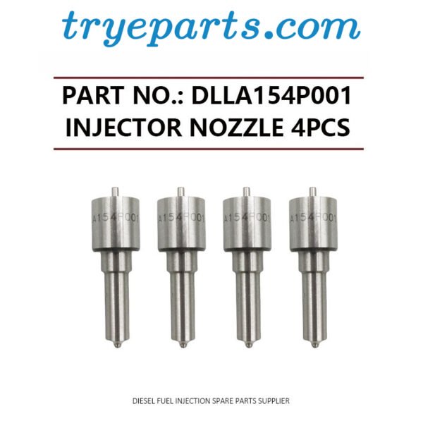 4pcs Diesel Fuel Injector Nozzle Tip DLLA154P001 for ISUZU Elf Trooper MU Rodeo JMC FOTON 4JB1 4JB1T