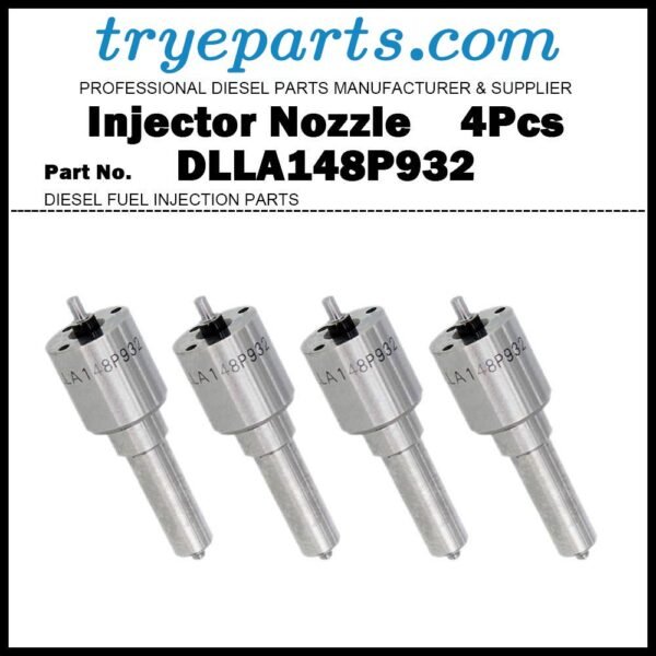 4x Diesel Fuel Injector Nozzle Tips DLLA148P932 093400-9320 for Nissan Navara D22 YD25 2.5L 16600-VM00A 16600-VM00D 16600-MB40A 095000-6240 095000-6243