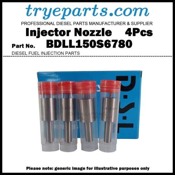 4Pcs Fuel Injector Nozzle 5621827 BDLL150S6780 D9NN9E527BA for Ford 3600 3610 5600