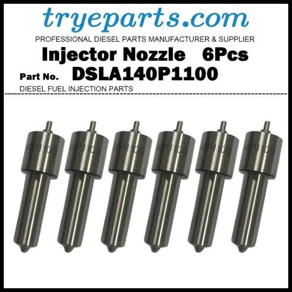 6x Diesel Fuel Injector Nozzle Tip DSLA140P1100 0433175321 for RENAULT Magnum E-TECH 400 440 480