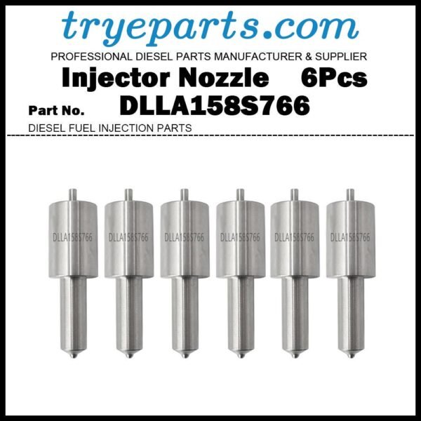 6Pcs Injector Nozzle DLLA158S766 AR86888 for John Deere 4230 4440 4630 4640 AR85541