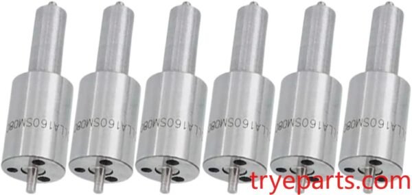 6pcs Fuel Injector Nozzle Set 105025-0800 Nozzles Tip Diesel Fit for Mitsubishi Fuso 6D16 6D17 6D160AT 6D171A Engine for Injectors 105160-4460 ME078365