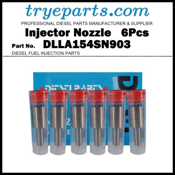 6Pcs Diesel Fuel Injector Nozzle Tips 105015-9031 DLLA154SN903 for ISUZU Forward 6SA1