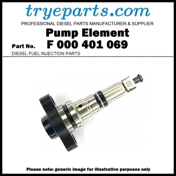 Pump Element Plunger and Barrel F000401069 for Mercedes Benz LS1632 1634 OM447LA Diesel Fuel Engine Pump Parts