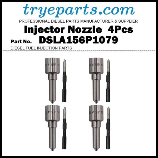 4x Diesel Fuel Injector Nozzle Tip DSLA156P1079 for Mercedes W211 S211 E200 E220 6110701187