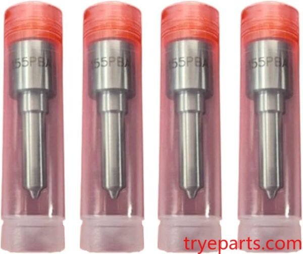 Fuel Sprayer Nozzle Tip Adapter L155PBA Injection Engine Inyector Injector Nozzles Fit for JCB VM115 3CX 4CX B04001A LJBB04001A Pack of 4