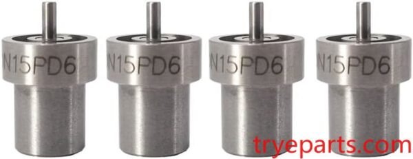 4PCS Diesel Injector Nozzles DN15PD6 Injectors Tips 0934005060 compatible with Mitsubishi 4D55 4D56 4D65 S4L2 S3L2 L200 L300 Montero Pajero 0935003350