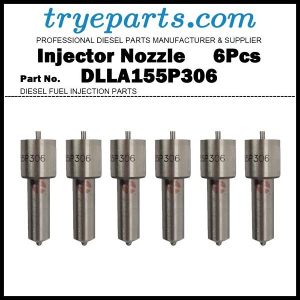 6Pcs Diesel Fuel Injector Nozzle Tips DLLA155P306 0433171221 for Scania 113/114 DS11 DSC11