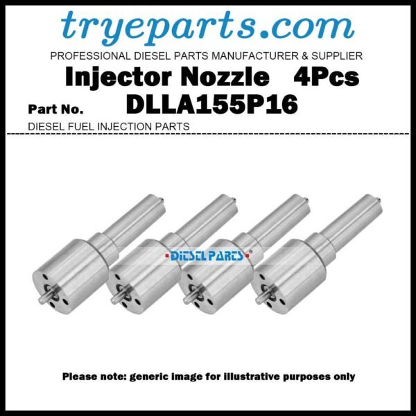4x Diesel Fuel Injector Nozzle Tip DLLA155P16 for TOYOTA DYNA TOYOACE 3.0d 11B 23600-56030