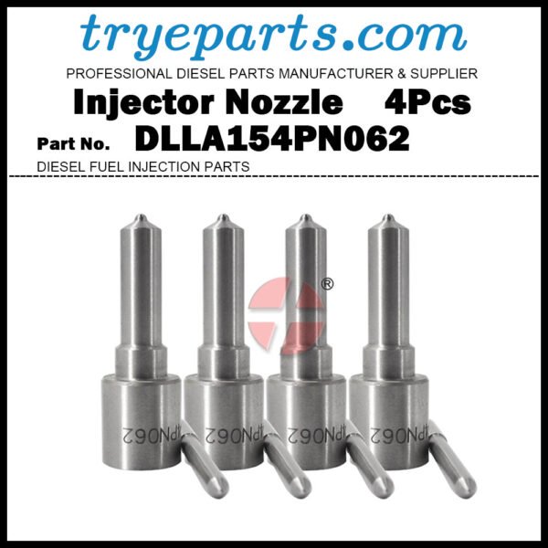 4Pcs Diesel Fuel Injector Nozzle Tips DLLA154PN062 105017-0620 for ISUZU Elf 4BC2 / Daewo Trucks DB33 / 105118-4692	8943193171 105118-5652