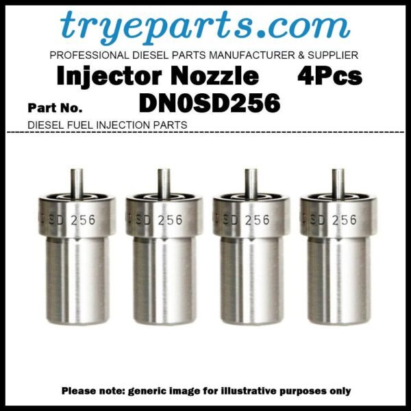 4Pcs Diesel Fuel Injector Nozzle Tip DN0SD256 0434250135 93510455 for Peugeot 306 1.9D DJZ