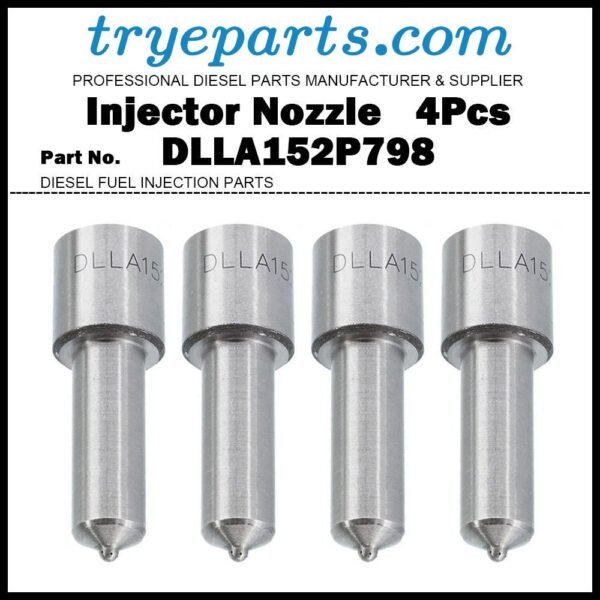 4x Diesel Fuel Injector Nozzle Tips 093400-7980 DLLA152P798 for ISUZU NPR NQR NRR 5.0d 5.2d 4JH1 4HK1 095000-5010 095000-5016 8-97306073-0 8-97306073-7 8-97306073-1 8-97306073-2 8-97306073-3 8-97306073-4 8-97306073-5 8-97306073-6