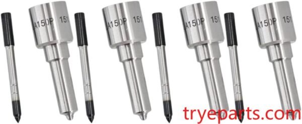 4Pcs Diesel Engine Fuel Injector Rail Nozzle Tips DLLA150P1511 0433171932 Fit for Hyundai Sonata / i30 / Tucson D4EA, Kia Sportage/Magentis Carens 2.0D