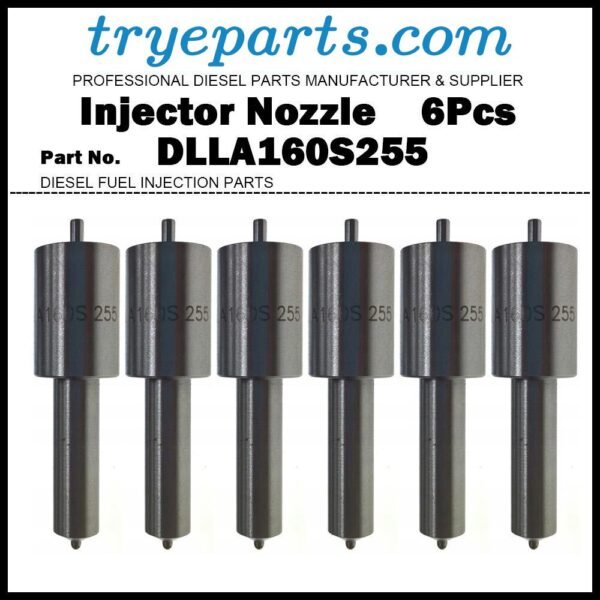 6Pcs Diesel Fuel Injector Nozzle Tips 0433271079 DLLA160S255 247290100 for SAME Lamborghini