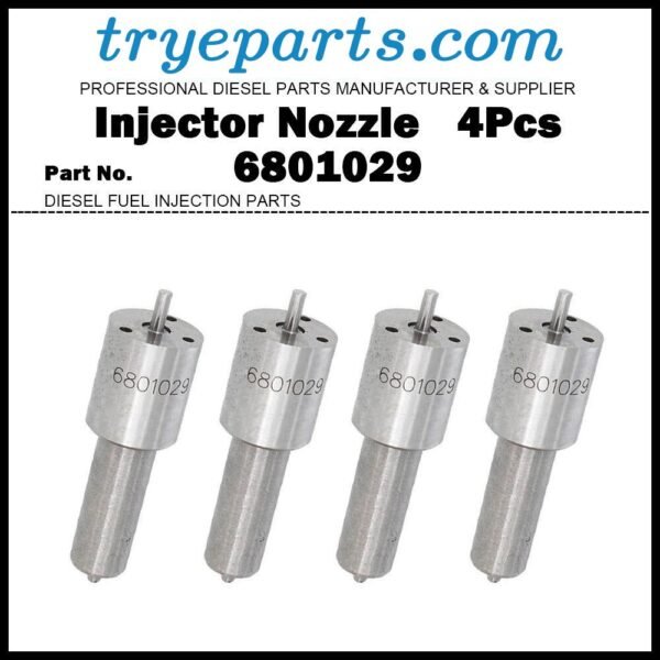 4x Diesel Fuel Injector Nozzle Tip 6801029 for Perkins 2645A013 2645A015 2645C016 17/105400