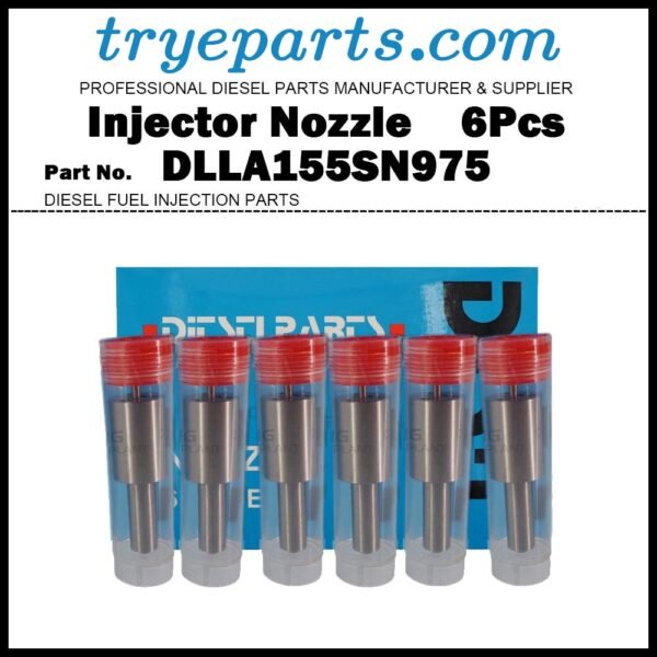 6x Diesel Fuel Injector Nozzle Tips 105015-9750 DLLA155SN975 16620Z5576 for ?Nissan Diesel Condor FE6 FE6T